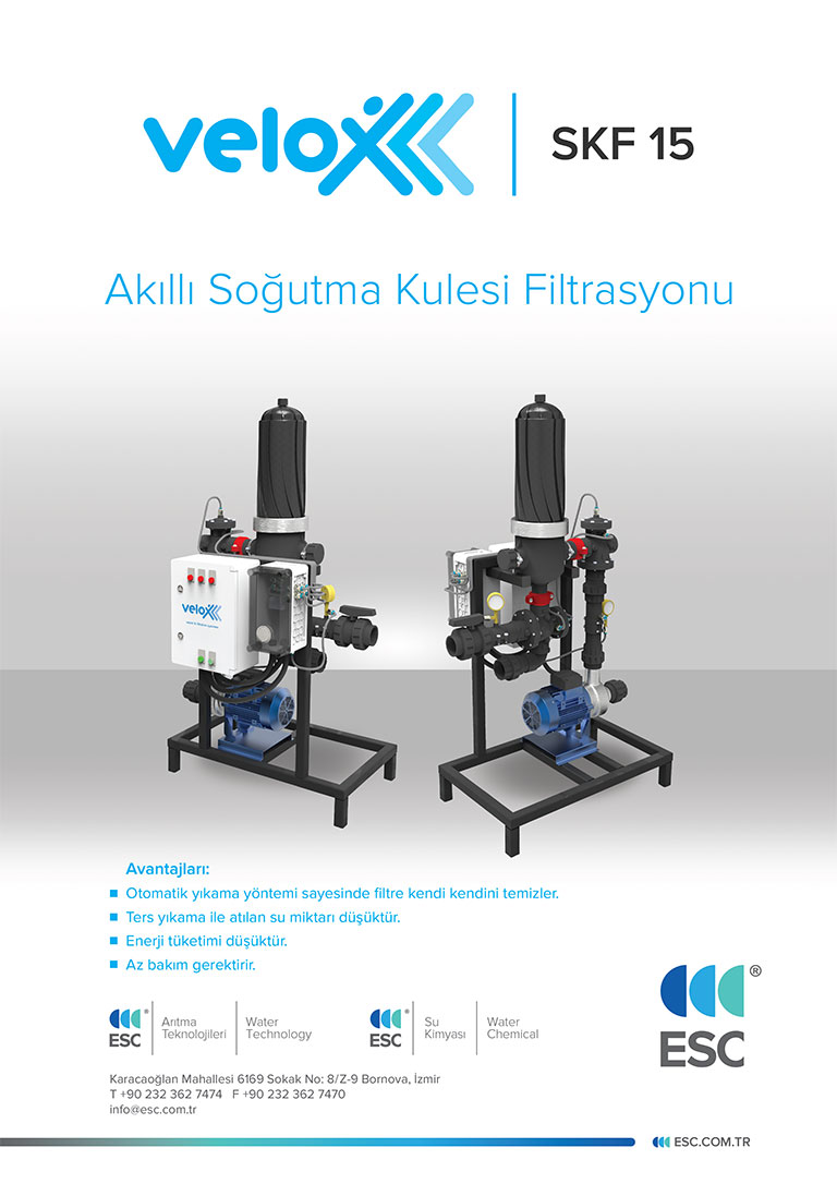 VELOX SKF15 SOĞUTMA KULESİ FİLTRASYONU